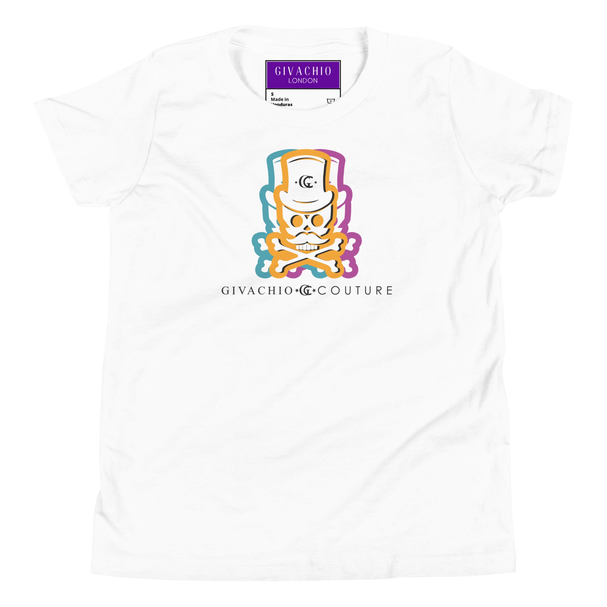 Facit Skull Youth T-Shirt | Givachio | Designer T-Shirts | Clothing | UK London Edinburgh Glasgow