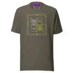 Atomic Skull T-Shirt - Army / S - T-Shirts
