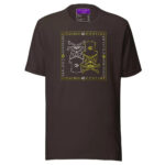 Atomic Skull T-Shirt - Brown / S - T-Shirts