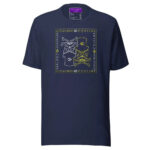 Atomic Skull T-Shirt - Navy / S - T-Shirts