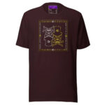 Atomic Skull T-Shirt - Oxblood Black / S - T-Shirts