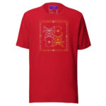 Atomic Skull T-Shirt - Red / S - T-Shirts