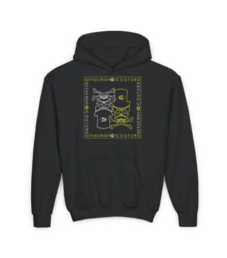 Atomic Skull Youth Hoodie - S / Black - Kids clothes