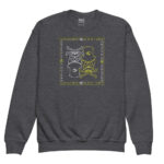 Atomic Skull Youth Sweatshirt - Dark Heather / XS