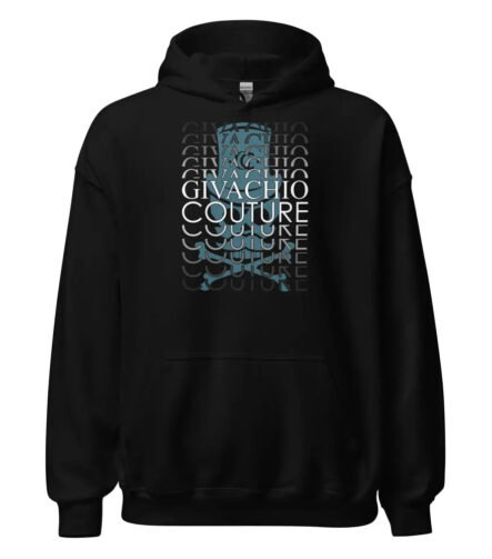 Black Casual Skull knot Hoodie - S