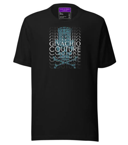 Black Casual Skull knot T-Shirt - XS - T-Shirts