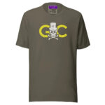 Black GC Skull Treasure T-Shirt - Army / S - T-Shirts