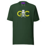 Black GC Skull Treasure T-Shirt - Forest / S - T-Shirts