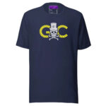 Black GC Skull Treasure T-Shirt - Navy / S - T-Shirts
