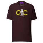 Black GC Skull Treasure T-Shirt - Oxblood / S - T-Shirts