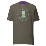 Black Glory Skull T-Shirt - Army / S - T-Shirts