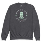 Black Glory Skull Youth Sweatshirt - Dark Heather / XS