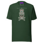 Bone Pink Skull T-Shirt - Forest / S - T-Shirts