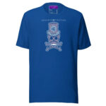 Bone Pink Skull T-Shirt - True Royal / S - T-Shirts