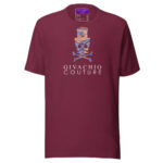 Dab Skull T-Shirt - Maroon / S - T-Shirts