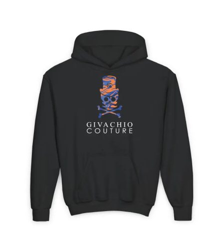Dab Skull Youth Hoodie - S / Black - Kids clothes