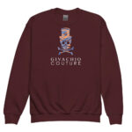 Dab Skull Youth Sweatshirt - Maroon / XS