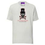 Deep Black Skull T-Shirt - Silver / S - T-Shirts