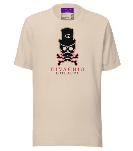 Deep Black Skull T-Shirt - Soft Cream / S - T-Shirts