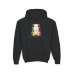 Facit Skull Youth Hoodie - S / Black - Kids clothes