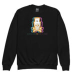 Facit Skull Youth Sweatshirt - Black / XS