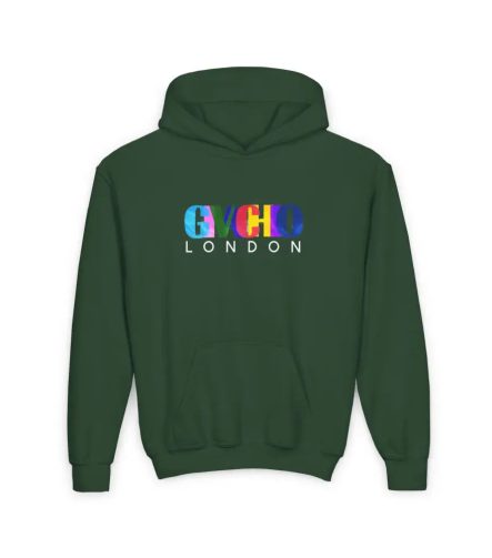 FleX GL Youth Hoodie - S / Forest Green - Kids clothes