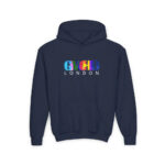 FleX GL Youth Hoodie - S / Navy - Kids clothes