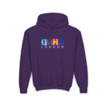 FleX GL Youth Hoodie - S / Purple - Kids clothes