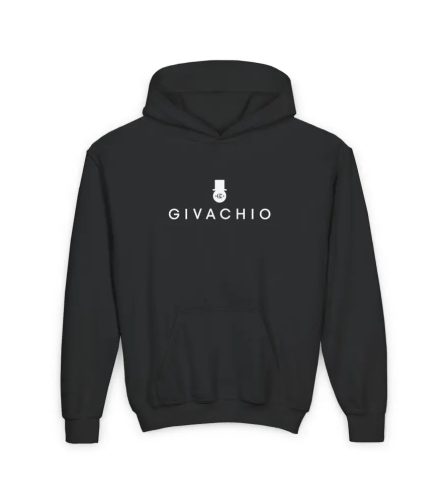 G Hat Man Youth Hoodie - S / Black - Kids clothes