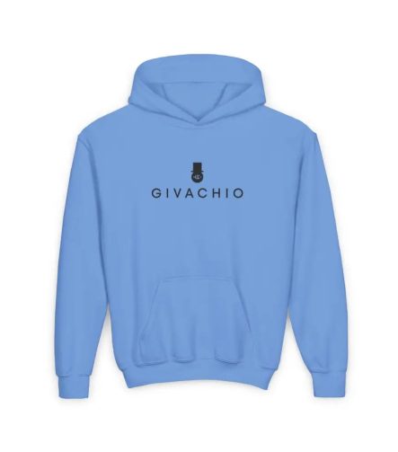G Hat Man Youth Hoodie - S / Carolina Blue - Kids clothes