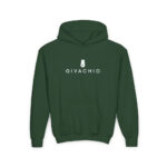 G Hat Man Youth Hoodie - S / Forest Green - Kids clothes