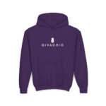 G Hat Man Youth Hoodie - S / Purple - Kids clothes