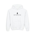 G Hat Man Youth Hoodie - S / White - Kids clothes
