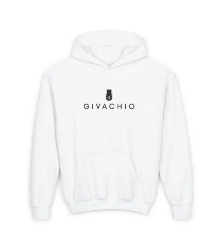 G Hat Man Youth Hoodie - S / White - Kids clothes