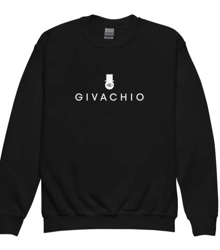 G Hat Man Youth Sweatshirt - Black / XS