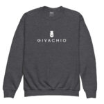 G Hat Man Youth Sweatshirt - Dark Heather / XS