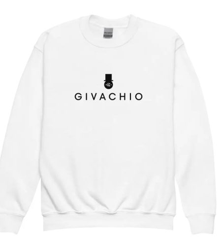 G Hat Man Youth Sweatshirt - White / XS