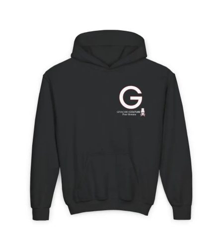 G Homme Youth Hoodie - S / Black - Kids clothes