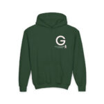 G Homme Youth Hoodie - S / Forest Green - Kids clothes