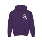 G Homme Youth Hoodie - S / Purple - Kids clothes