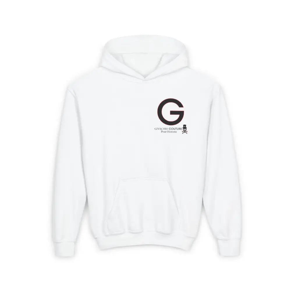 G Homme Youth Hoodie - S / White - Kids clothes
