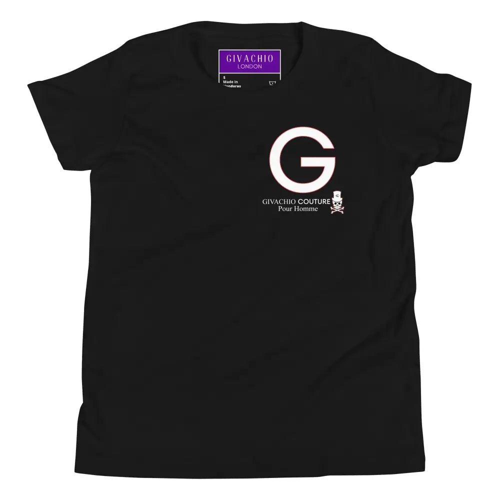 g-homme-youth-t-shirt-black-s-155 G Homme Youth T-Shirt - Black / S