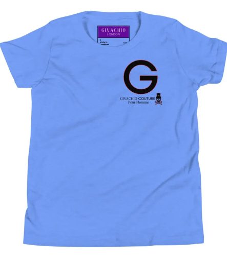 G Homme Youth T-Shirt - Heather Columbia Blue / S
