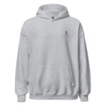 G Swish Hat Purple Hoodie - Sport Grey / S