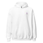 G Swish Hat Purple Hoodie - White / S