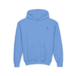 G Swish Hat Purple Youth Hoodie - S / Carolina Blue - Kids clothes