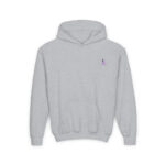 G Swish Hat Purple Youth Hoodie - S / Sport Grey - Kids clothes