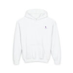 G Swish Hat Purple Youth Hoodie - S / White - Kids clothes