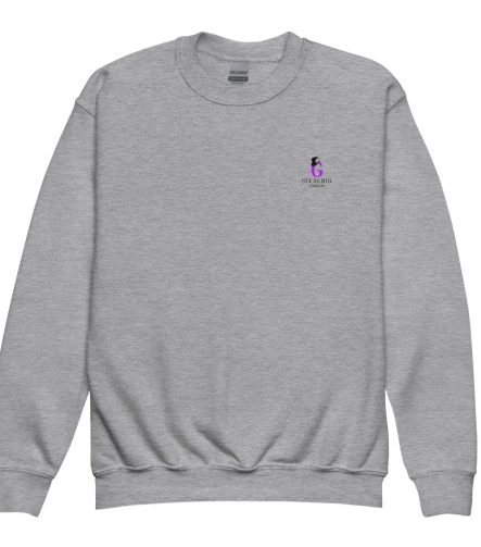 G Swish Hat Purple Youth Sweatshirt - Sport Grey / XS