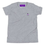 G Swish Hat Purple Youth T-Shirt - Athletic Heather / S